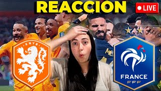 🟠PAISES BAJOS 🆚 FRANCIA🔵 EUROCOPA 2024  REACCIÓN DE COLOMBIANA  EN VIVO [upl. by Cardew]