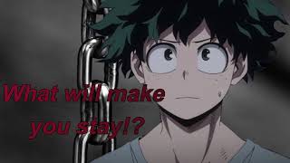 Failed escape from yandere Deku Yandere x listener ASMR [upl. by Atteroc]