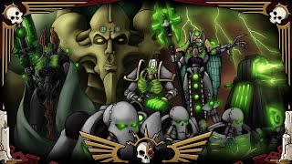 NECRONTYR FACE REVEAL 10ED NECRON CODEX BOMBSHELL  Warhammer 40k Lore [upl. by Iemaj376]