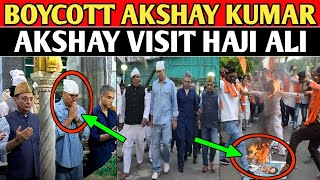 Boycott Akshay Kumar  Akshay Kumar haji ali dargah video  Khel khel me [upl. by Gordan799]