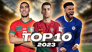 Top 10 Right Backs 2023  HD [upl. by Atinus]