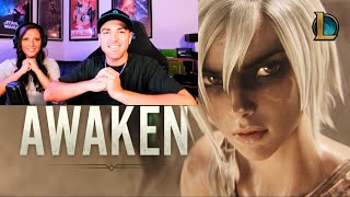 League of Legends Awaken REACTION [upl. by Noivart139]