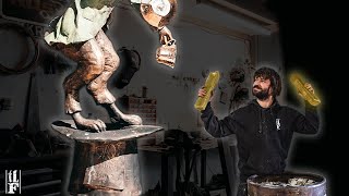 Bronze Casting GIANT Sculptures [upl. by Stambaugh]