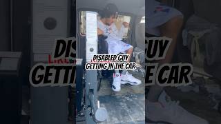 HOW DISABLED GUY GETS IN THE CAR SHORTS SHARE SUBSCRIBE DISABLED CP VIRAL TRENDING FYP [upl. by Bela821]