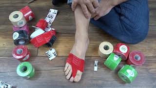 Hammertoes Kinesio Taping and At Home Treatment  Northern Soul channel [upl. by Care]