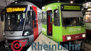 Stadtbahn Düsseldorf — Rheinbahn [upl. by Ongun199]