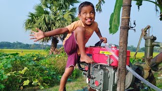 new JD machine start too small strong village boy। Very new matching start। [upl. by Aniraad]