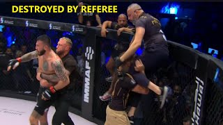 Referees vs Fighters  Craziest And Funniest Moments [upl. by Htaeh895]