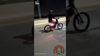 Sur ron 60V vs Begode Monster Pro 100V😂 ebike vs EUC [upl. by Loferski]