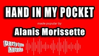 Alanis Morissette  Hand In My Pocket Karaoke Version [upl. by Laurie]