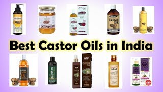 Best Castor Oils in India with Price  Castor Oil For Hair Growth  2019  बेस्ट अरंडी तेल [upl. by Lister]