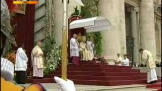 Pueri Cantores Capella Sistina  Alleluia Pascha nostrum [upl. by Ilrebmik3]