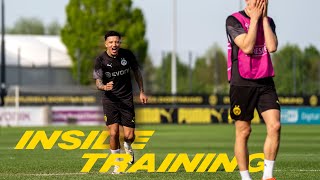 The final touches before the semifinal  INSIDE TRAINING  BVB  PSG  UEFA Champions League [upl. by Crutcher]