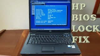 HP NX6110 wifi bios unlock no whitelist [upl. by Romano763]
