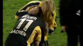 DFB Pokal 2004 Alemannia Aachen  Bayern München 21 Schlusspfiff [upl. by Packton442]