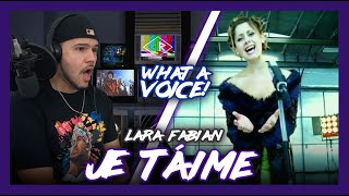 First Time Reaction Lara Fabian JE TÁIME MV VOCAL BEAUTY  Dereck Reacts [upl. by Ahsikyt]