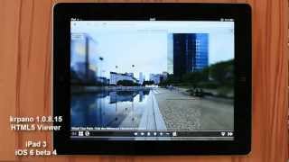 krpano 10815 HTML5 on iPad3 [upl. by Hut90]