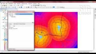 Tutorial ARCGIS Cap1106 Spatial Analyst Distancia Euclidiana [upl. by Sallie]