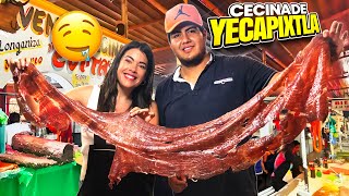 La MEJOR CECINA del MUNDO está en YECAPIXTLA 🇲🇽 MEXICO 4K [upl. by Otreblide662]