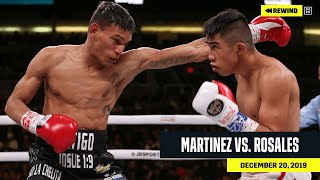 FULL FIGHT  Julio Cesar Martinez vs Cristofer Rosales DAZN REWIND [upl. by Socem]