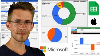 Sådan tracker du din aktieportefølje i Google Sheets [upl. by Aileme]