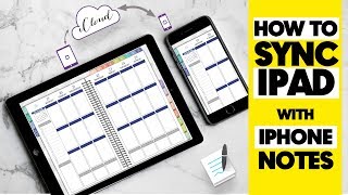 Notability vs Goodnotes 4 How to sync Notes app from iPad to iPhone [upl. by Anitroc]