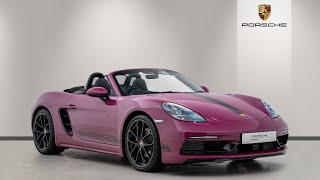 2023 Porsche 718 Boxster Style Edition [upl. by Nagek]