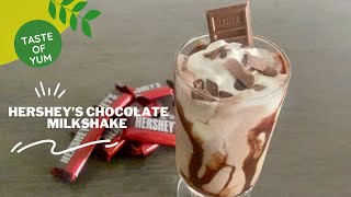 hersheys chocolate milkshake recipe  milkshake recipe  Taste of yum [upl. by Friedlander]