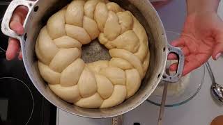 How to Bake Romanian Brioche Bread [upl. by Normi971]