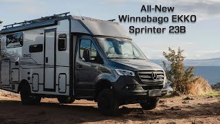 LichtsinnRVcom  New Winnebago EKKO Sprinter 23B on the MercedesBenz AWD Chassis [upl. by Wilkison380]