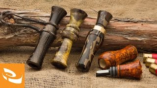 Turning Game Calls Woodturning Project Kits [upl. by Ariahs406]