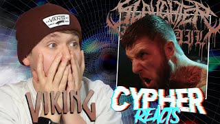 Pure Insanity Slaughter To Prevail Viking REACTION  Cypher Reacts [upl. by Peppy467]