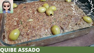 Como fazer um delicioso quibe assado [upl. by Innoj]