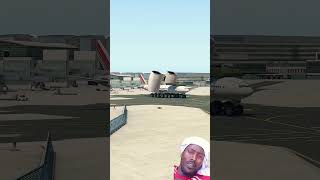 Powerful viman landing aviation flightsimulator planespotting aircraft airplane trending [upl. by Enirehtac]