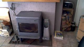 DOVRE cb360 houtkachel woodstove holzkamin [upl. by Grew]