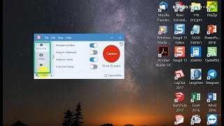 תוכנת Snagit לצילום מסך המחשב חלק א  הקדמה מבנה המסך וההגדרות [upl. by Allsopp202]