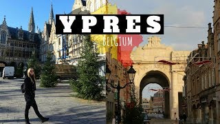 YPRES Belgium Travel Vlog  IEPER Flanders Battlefield Tour [upl. by Ellehcit]