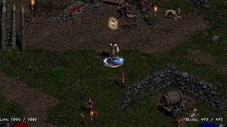 Diablo 2 Hardcore MidLevel Zealer Paladin Build Example [upl. by Giwdul33]