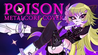 Poison  Hazbin Hotel OST Pop Punk  Metal Cover  Zephyrianna [upl. by Alleira]