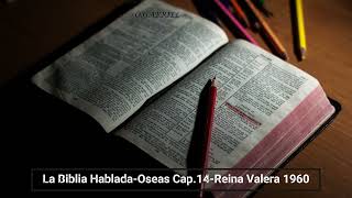 La Biblia Hablada Oseas Cap 14 Reina Valera 1960 [upl. by Cosimo]