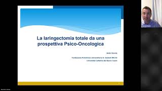 La laringectomia totale da una prospettiva psico oncologica [upl. by Odnanref338]