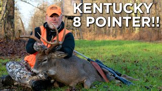 BIG Kentucky 8 Pointer  Kentucky Deer Hunting [upl. by Ymerrej643]