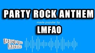 LMFAO  Party Rock Anthem Karaoke Version [upl. by Annet]