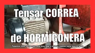 🧱 Tensar correa de Hormigonera 🧱 [upl. by Nocaj547]