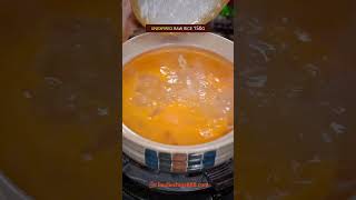 EASY CHINESE SHRIMP CONGEE RECIPE recipe cooking chinesefood shrimp congee cantonesefood [upl. by Alliuqahs243]