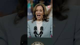 Kamala Harris Challenges Donald Trump To Debate At Campaign Stop In Atlanta [upl. by Pittel]