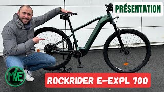 ROCKRIDER EEXPL 700  Que vaut ce VTT électrique semirigide à moins de 2500 € de chez Decathlon [upl. by Valaria963]