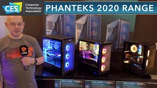 CES 2020 Phanteks CASES and SPEAKERS for 2020 [upl. by Okihcas]