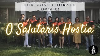 O Salutaris Hostia  Horizons Chorale [upl. by Eelydnarb]