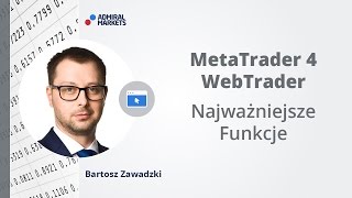 MetaTrader 4 WebTrader  Najważniejsze Funkcje [upl. by Viguerie]